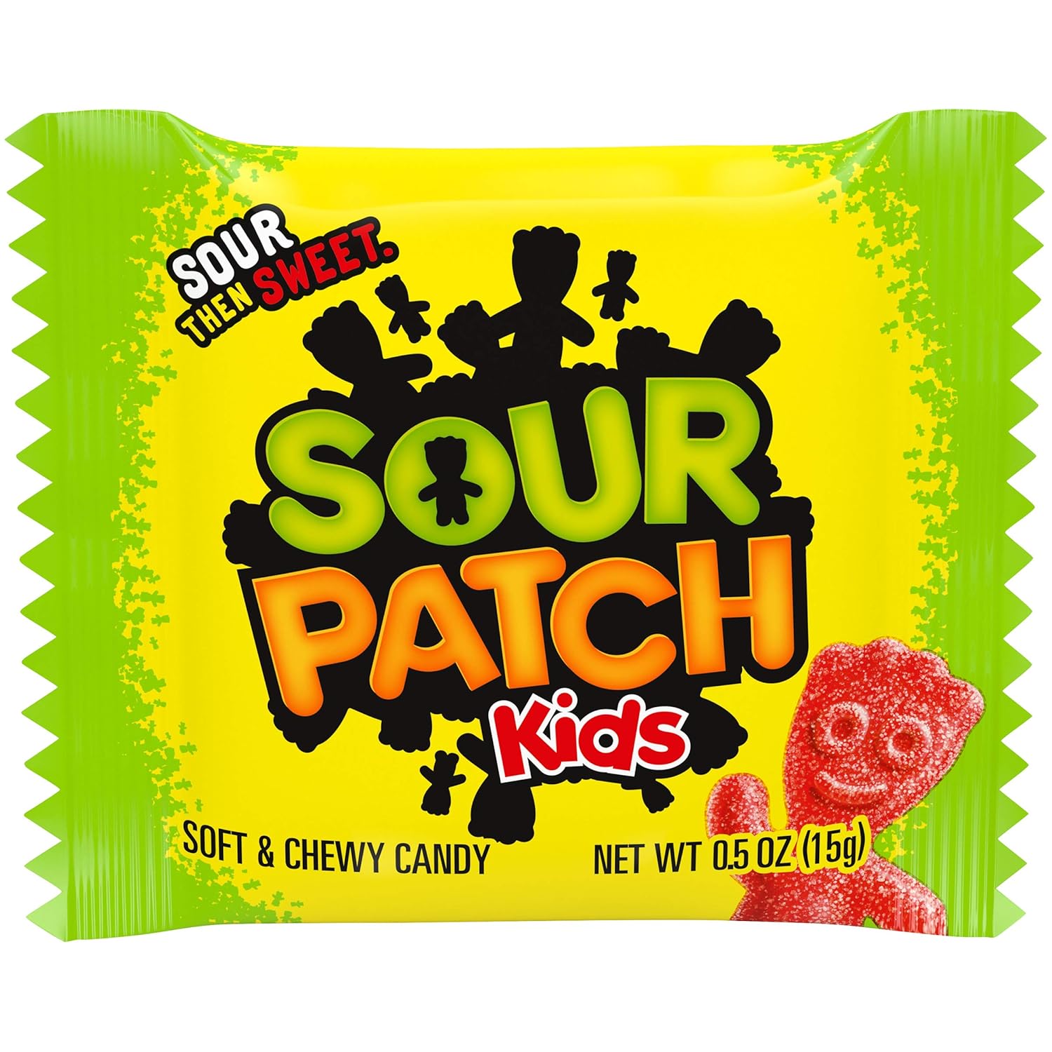 SOUR PATCH KIDS Original Candy and SOUR PATCH KIDS Watermelon Candy Halloween Candy Variety Pack, 1 - 40 Trick or Treat Snack Packs: Prime Pantry