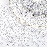 10000PCS Moonlight Rhinestones Bulk, Flat Back Crystal Glass Stone Round Gems,SS10, 2.7-2.9mm