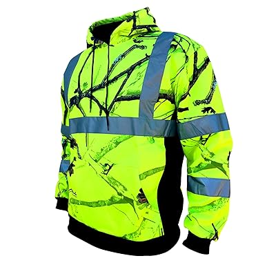 SafetyShirtz SS360 Backwoods Safety Hoody ANSI Class 3
