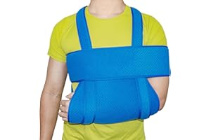 LAFUYSO Arm Sling Shoulder Immobilizer for Women & Men - Soft & Adjustable Support for Sleep, Rotator Cuff Tear, Shoulder Inj