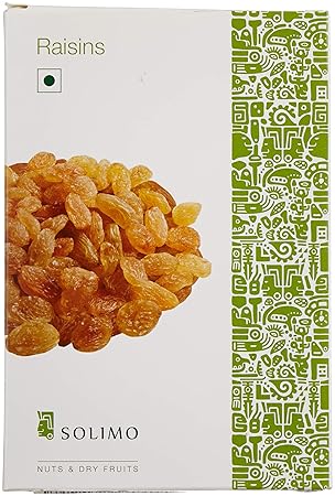 Amazon Brand - Solimo Premium Raisins, 500g