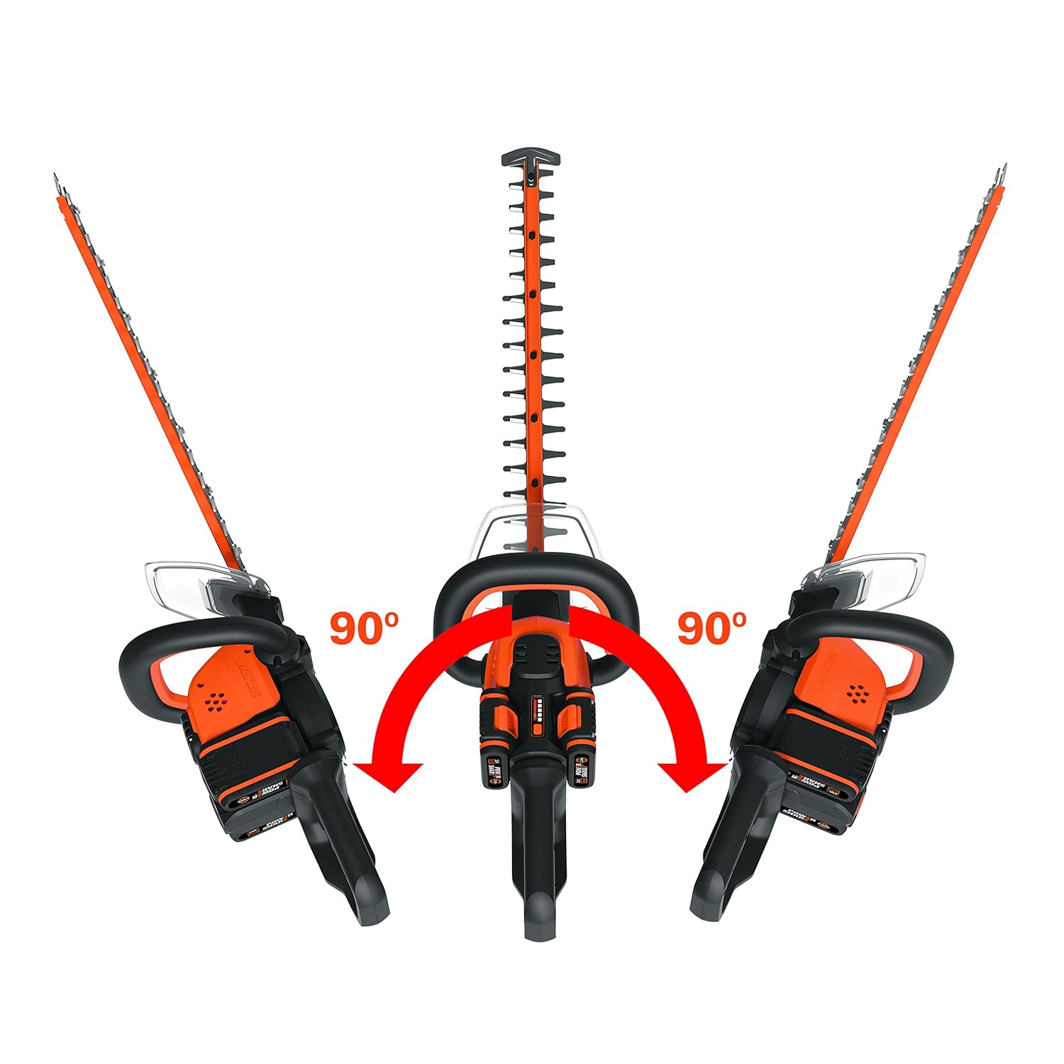 worx hedge trimmer 40v