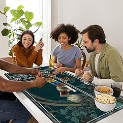 Playmat with Zones for MTG Magic The Gathering, 24