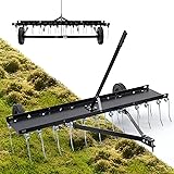 Lawn Dethatcher, 46 Inch Tow Behind Dethatcher with