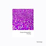 Hemway Purple Holographic Glitter Shaker 130g Chunky Resin Craft view 2