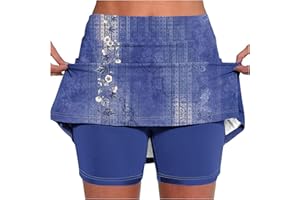 Skorts for Woman 2025 Summer Skorts for Women with Pockets Casual Tennis Skirt Golf Skirts Plus Size Skort Running Shorts