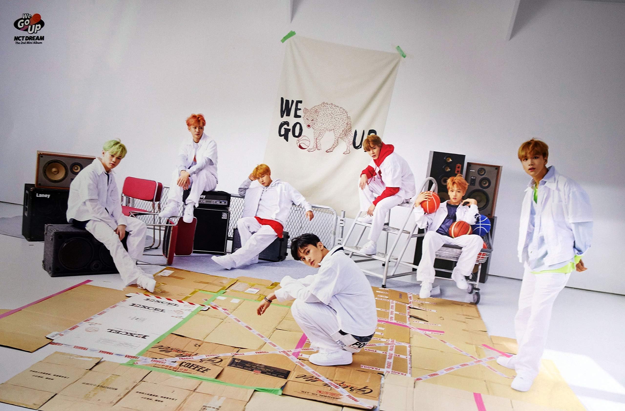 SM Entertainment NCT Dream - We Go Up Official Poster [Type -A] with Tube Case 24 x 36.2 inches