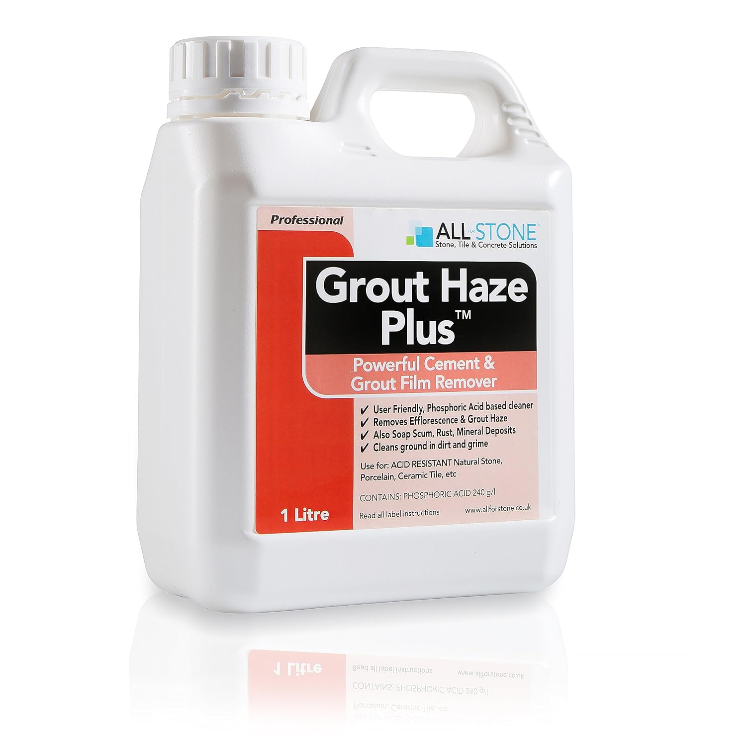 Grout Haze Plus Cement Film Remover 1 Ltr Amazon.co.uk DIY & Tools