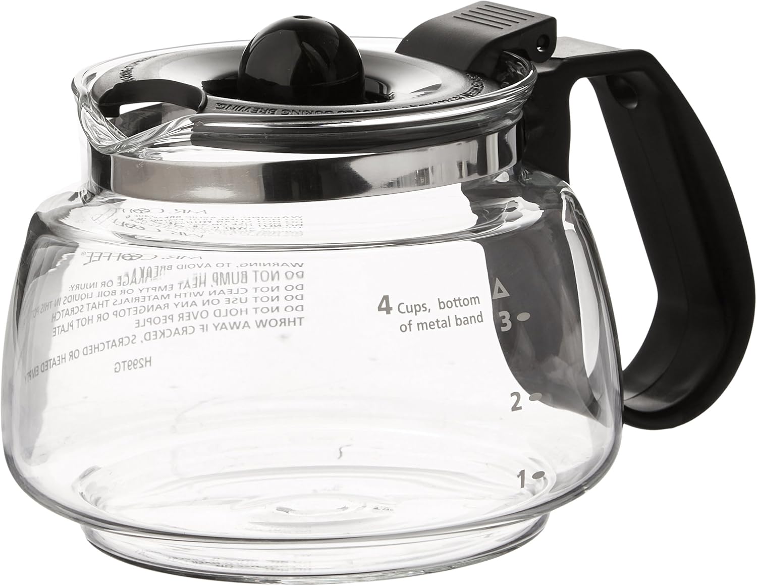 Mr.Coffee ND4 Replacement 4Cup Carafe, Black Amazon.ca Home & Kitchen