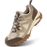 CC-Los Women's Waterproof Lightweight Hiking Shoes Non-Slip Outdoor Walking | Updated Better Fit, Waterproof Keeps Feet Dry, Lightweight Non-Slip, All-Day Comfort, Zero Break-In, Trail &amp; Hiking Ready