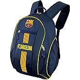 Barcelona Backpack With Soccer Ball Compartment, Licensed Barcelona School Bookbag