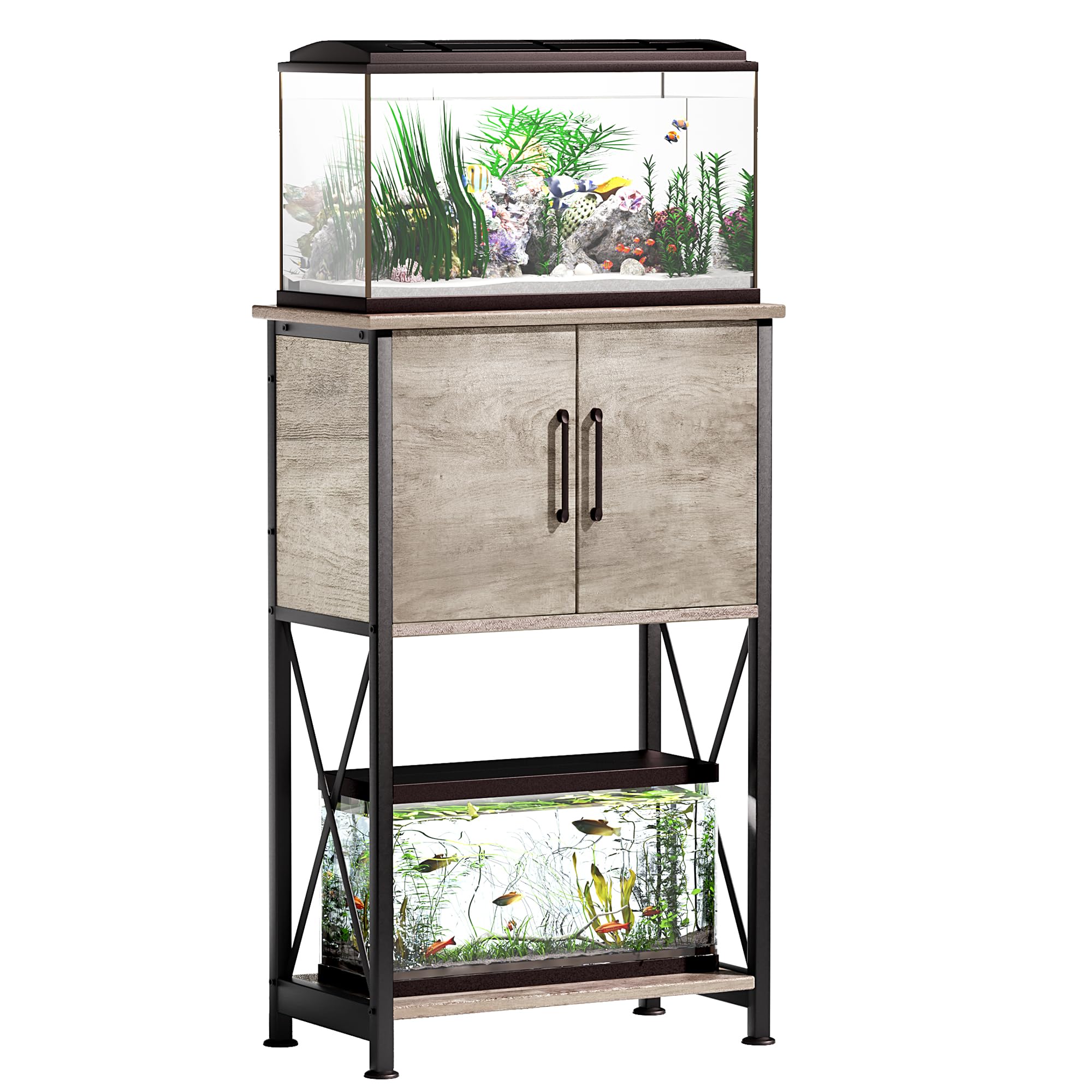 10 Gallon Fish Tank Stand With Shelf Metal Frame INDIA Fish