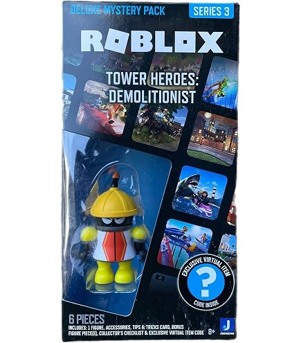 Amazon.com: Roblox Deluxe Mystery Pack Action Figure Series 1 2