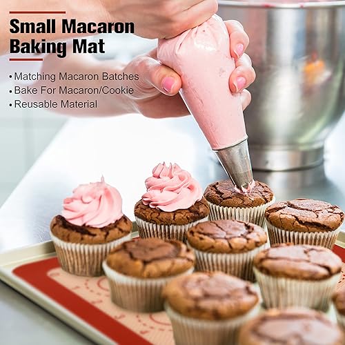 Renook Silicone Baking Mat, BPA-Free Grade Food Baking Mats,100