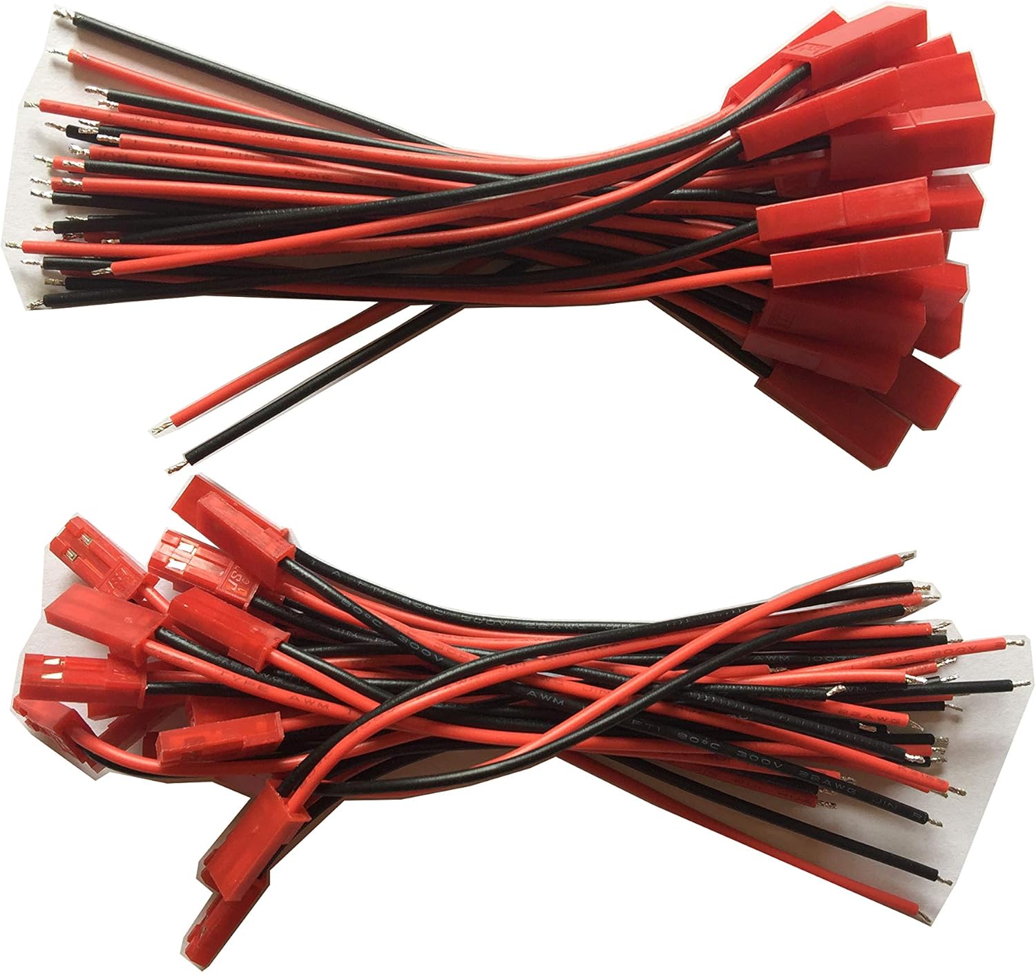 22 AWG JST Plug Connector 2 Pin Male Female Plug Connector Cable Wire