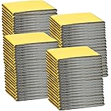 Macarrie 100 Pack Emergency Thermal Blankets Silver
