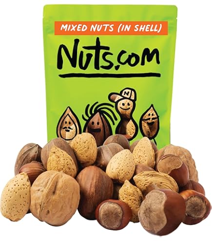 【nuts】 Amazon.com : Mixed Nuts, In Shell, Raw (8 oz, ZIN: 525387) - 2