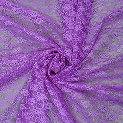 MDS Pack of 100 Yard Bridal Solid Raschel Lace