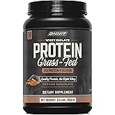 ONNIT Grass Fed Whey Isolate Protein Powder, Protein Powder Dietary Supplement to Support Muscle Gain and Workout Recovery, 30 Servings per Tub, 30.7 oz (Chocolate)