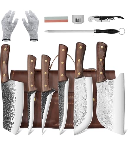 Amazon.com: FULLHI Chef/Butcher Fish Knife Set, High Carbon Steel