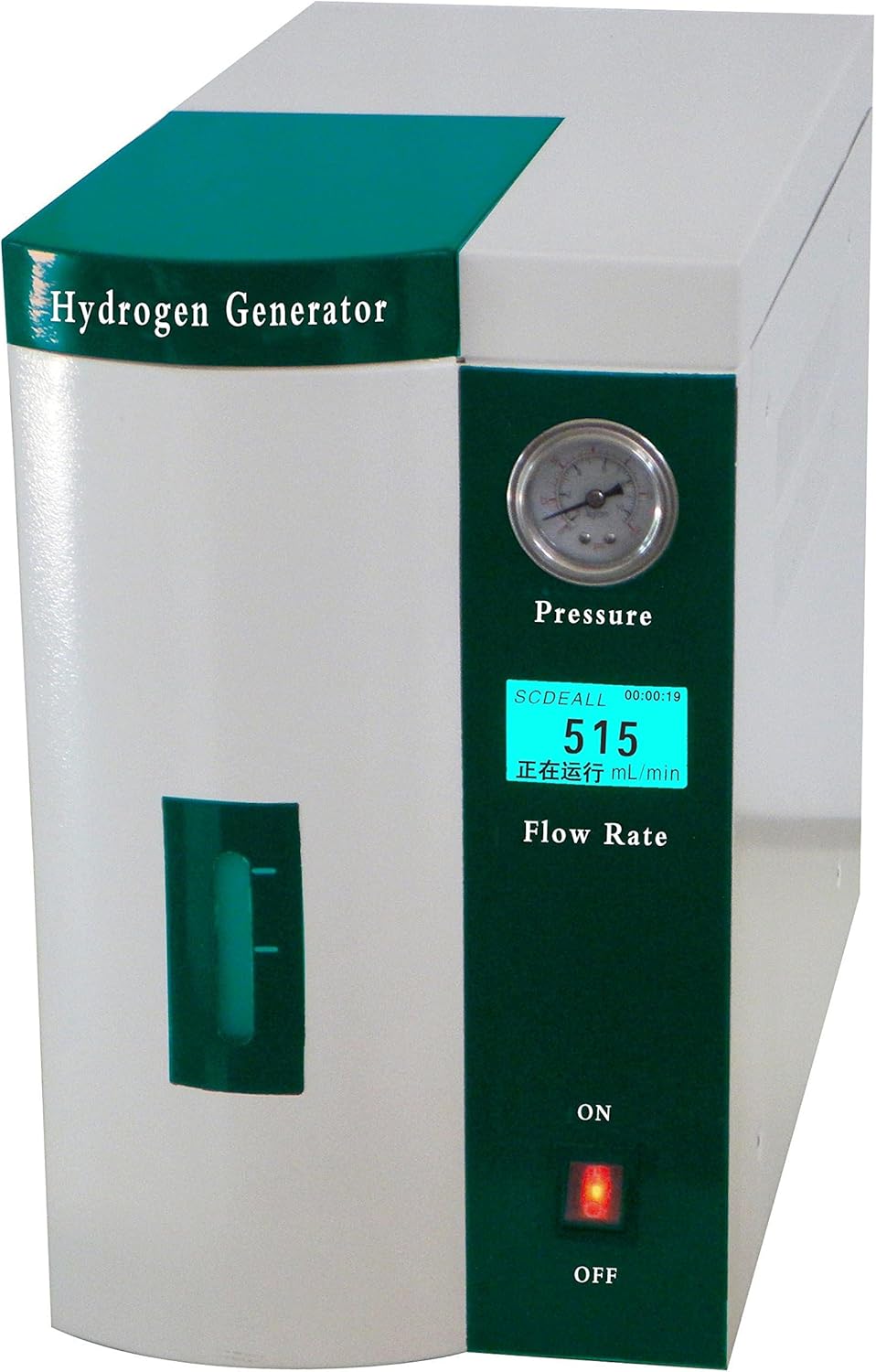 CGOLDENWALL Lab High Purity LCD Display Hydrogen Gas Generator H2 Machine (Output Flow: 0-500ml/min)