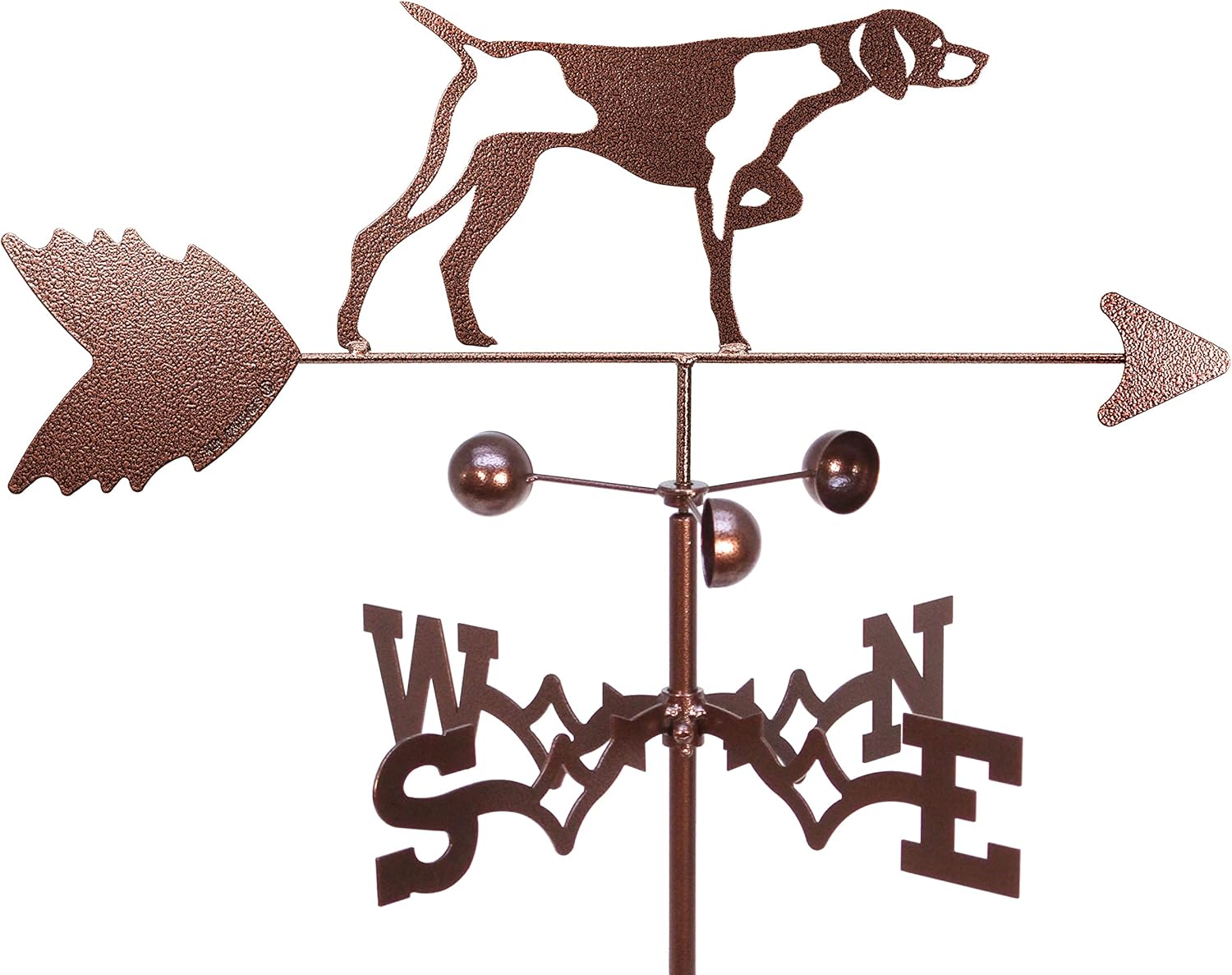 Weathervanes - Hand Made German Short Hair Dog Garden Stake Weathervane ~New~