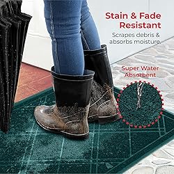 SlipToGrip Entryway Mat for Indoor Outdoor Use