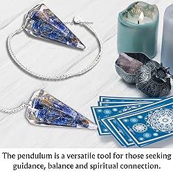 Kyanite Orgone Crystal Pendulums for Divination and