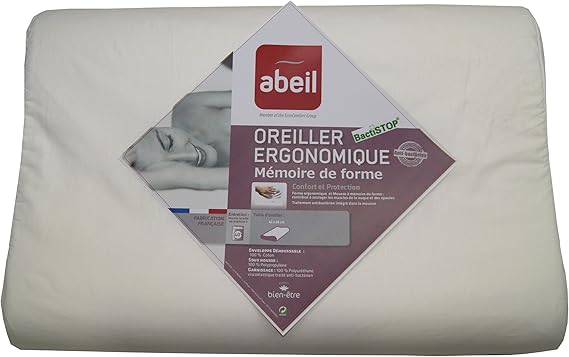 oreiller abeil memoire forme