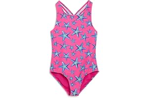 Lands' End Girls' Swimwear UPF 50 One Piece Swim Suit (XS-XL)