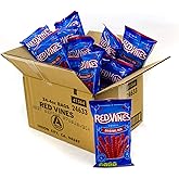 Red Vines Licorice Twists, Original Red Flavor, Soft &amp; Chewy Candy, 4 Ounce (Pack of 24)
