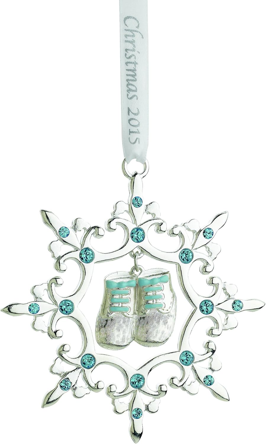 reed & barton baby's first christmas ornament
