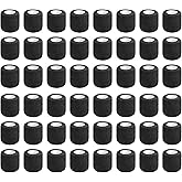Allruyee 48 Rolls Self Adhesive Bandage Wrap 2 inch Cohesive Bandage Wrap Stretch Bandages Wraps Tape Black Elastic Self-Adherent Tape for Wrist Ankle Sports Swelling Sprains