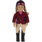 Our Generation - Lily Anna - Posable 18-Inch Equestrian Doll - Blue Eyes &amp; Blonde Hair - Horseback Riding Accessories &amp; Storybook - Pretend Play - Toy for Kids 3 Years +