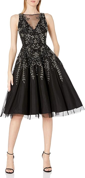 calf length cocktail dress