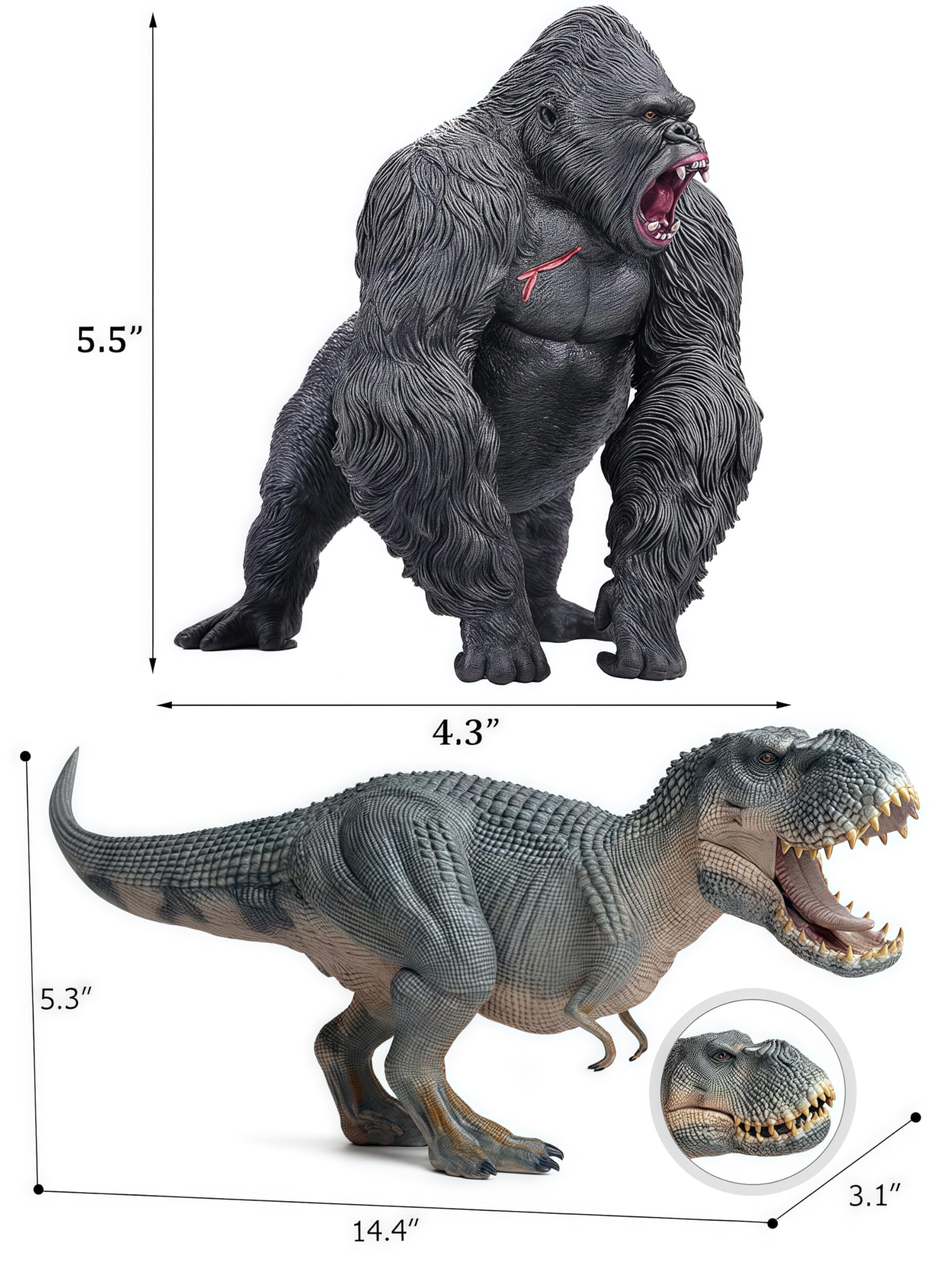 Mua Gemini & Genius King Kong Toy Bastatosaurus Rex Dinosaur World