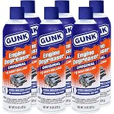 Gunk Engine Degreaser &ndash; Original Degreaser Cleaner Spray &ndash; Quickly Removes Tough Oil &amp; Grease &ndash; Cleans Hardworking Engines &ndash; Rinses Easily with Water &ndash; 15 oz (Case of 6)