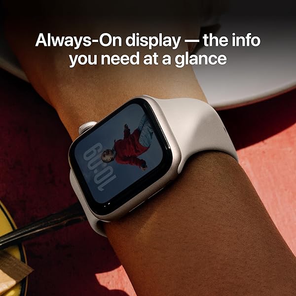 APPLE WATCH SE 3 [GPS 44MM] SMARTWATCH WITH MIDNIGHT ALUMINUM CASE WITH MIDNIGHT SPORT BAND – M/L. FITNESS AND SLEEP TRACKERS, HEART RATE MONITOR, ALWAYS-ON DISPLAY, WATER RESISTANT