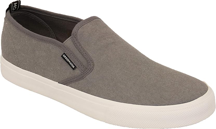 Amazon Cross Hatch メンズ Us サイズ Uk 8 Us 9 カラー グレー シューズ バッグ