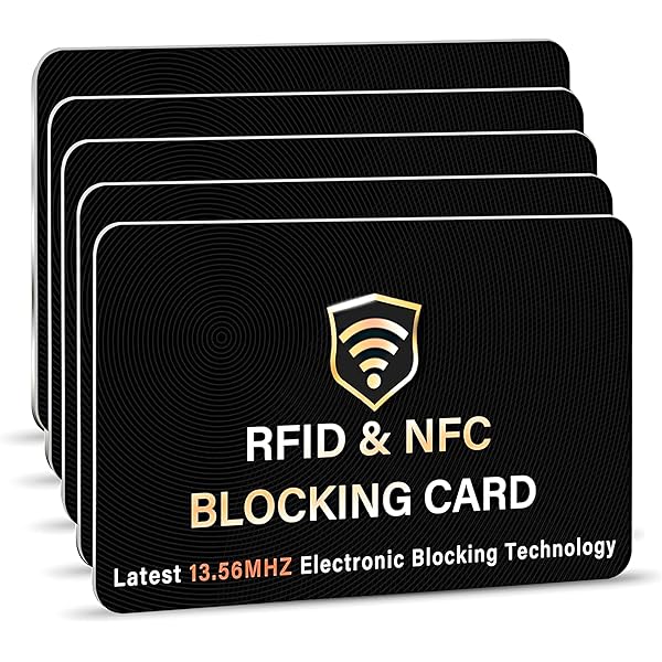 Amazon.com: SaiTech IT Set of 20 RFID Blocking Sleeves Best way to Protect  your Cards from Electronic Theft, Durable, Lightweight and Compact Design  to fit in Pocket or Purse (Black) : Clothing,