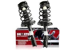 Shoxtec Front Pair Complete Struts Assembly Replacement for 2004-2006 Lexus ES330 2004-2006 Toyota Camry and Solara Shock Absorber Kits Repl. Part no. 172206 172205