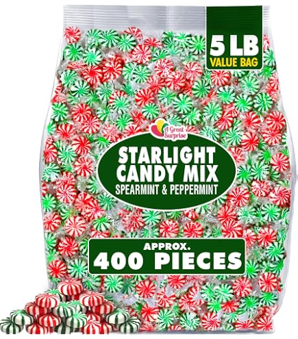 thumbnail image 2 of Chocolate Starlight Mints – 2 Lbs Bag By YANKEETRADERS® – FREE SHIPPING 2 of 6