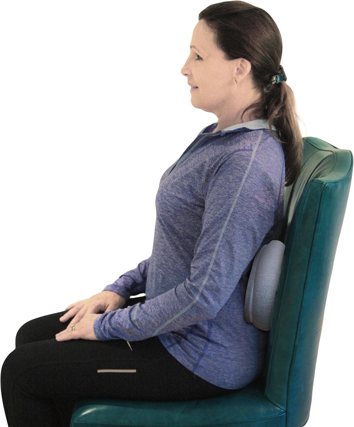 Twist Memory Foam Travel Pillow for Neck, Chin, Lumbar and Leg Support - for Traveling on Airplane, Bus, Train or at Home - Best for Side, Stomach and Back Sleepers - Adjustable, Bendable Roll Pillow: Kitchen & Dining