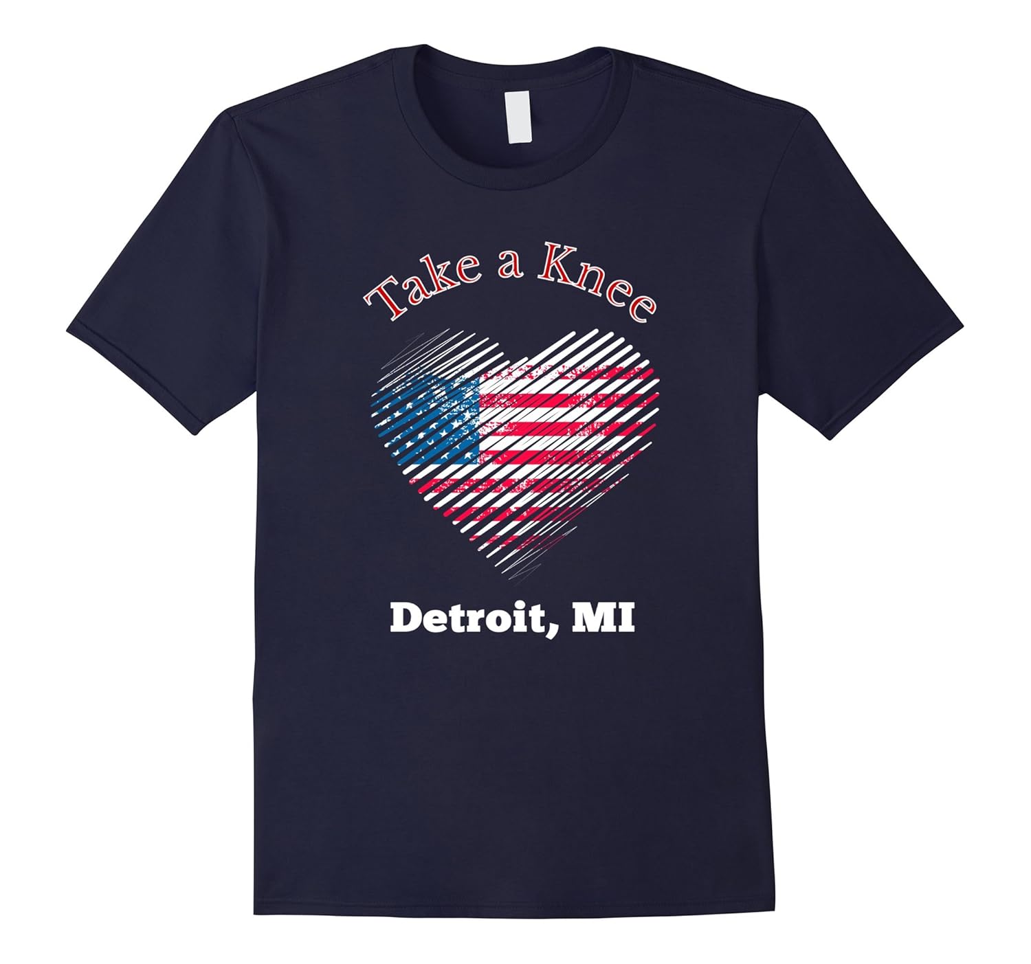 Take a Knee Shirt - Detroit-Rose