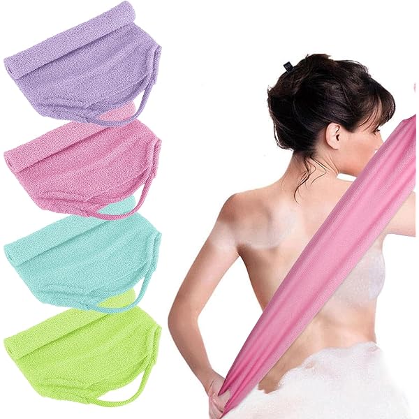 Toalla De Baño De Limpieza De Espalda, Toalla Exfoliante, Herramientas