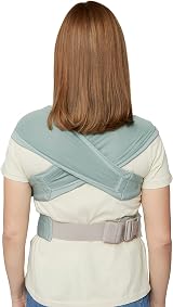 Ergobaby Embrace Soft Air Mesh Baby Carrier Sage Newborn to 11.3 kg view 3