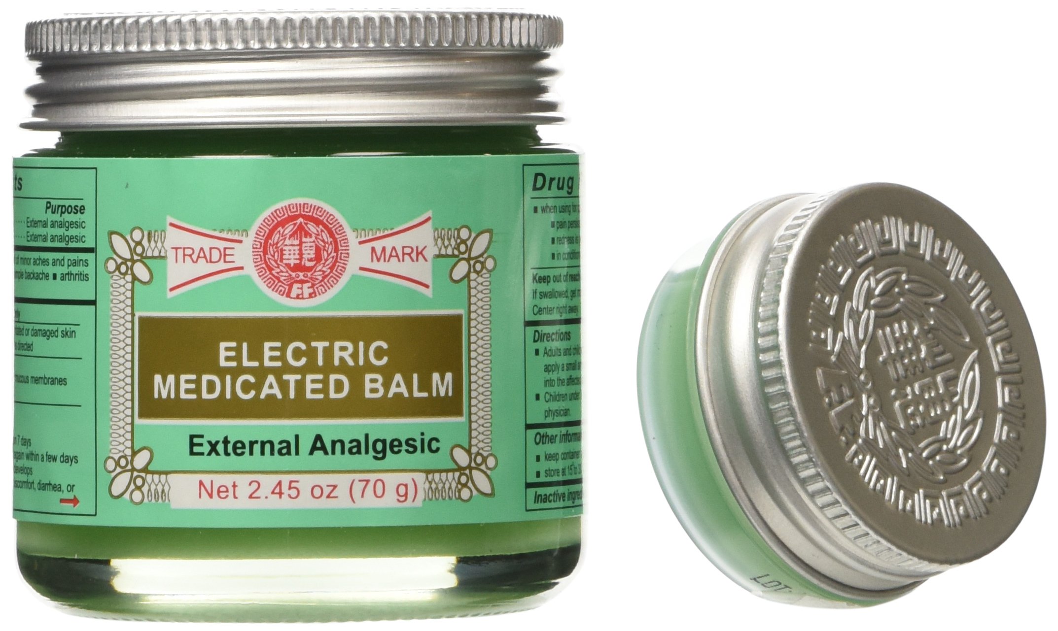 Electric Medicated Balm External Analgesic 0.67 Oz 19 Gm