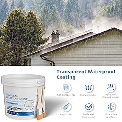 Xmntdo Liquid Waterproof Sealant, 70 Oz Invisible