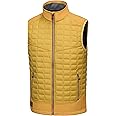 Little Donkey Andy Men’s Lightweight Puffer Vest, Warm Outdoor Sleeveless Jacket for Hiking Travel Running