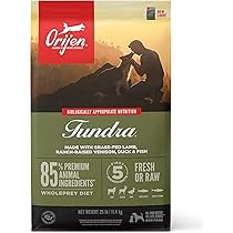 orijen tundra dog food 25 lb
